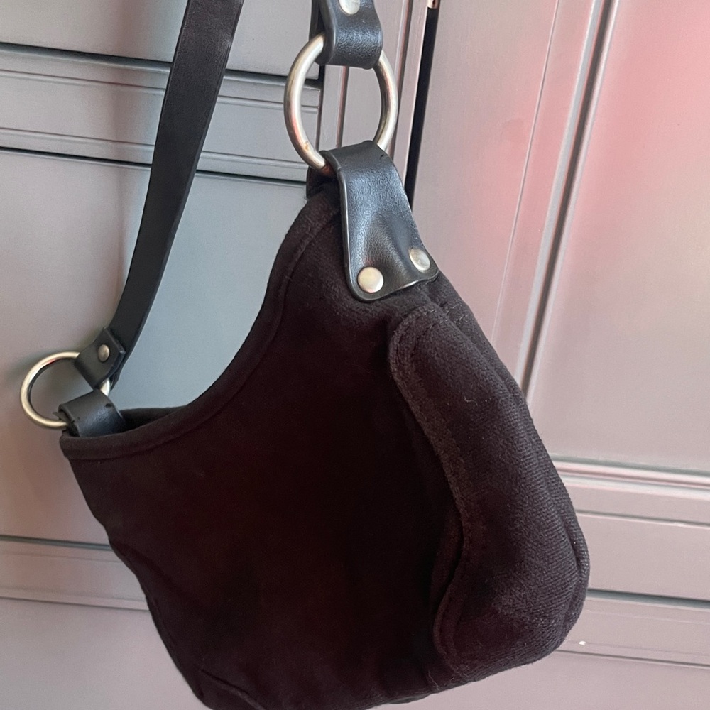 Pre-Loved American Eagle Outfitters Black Shoulder Bag - Picture 5 of 6